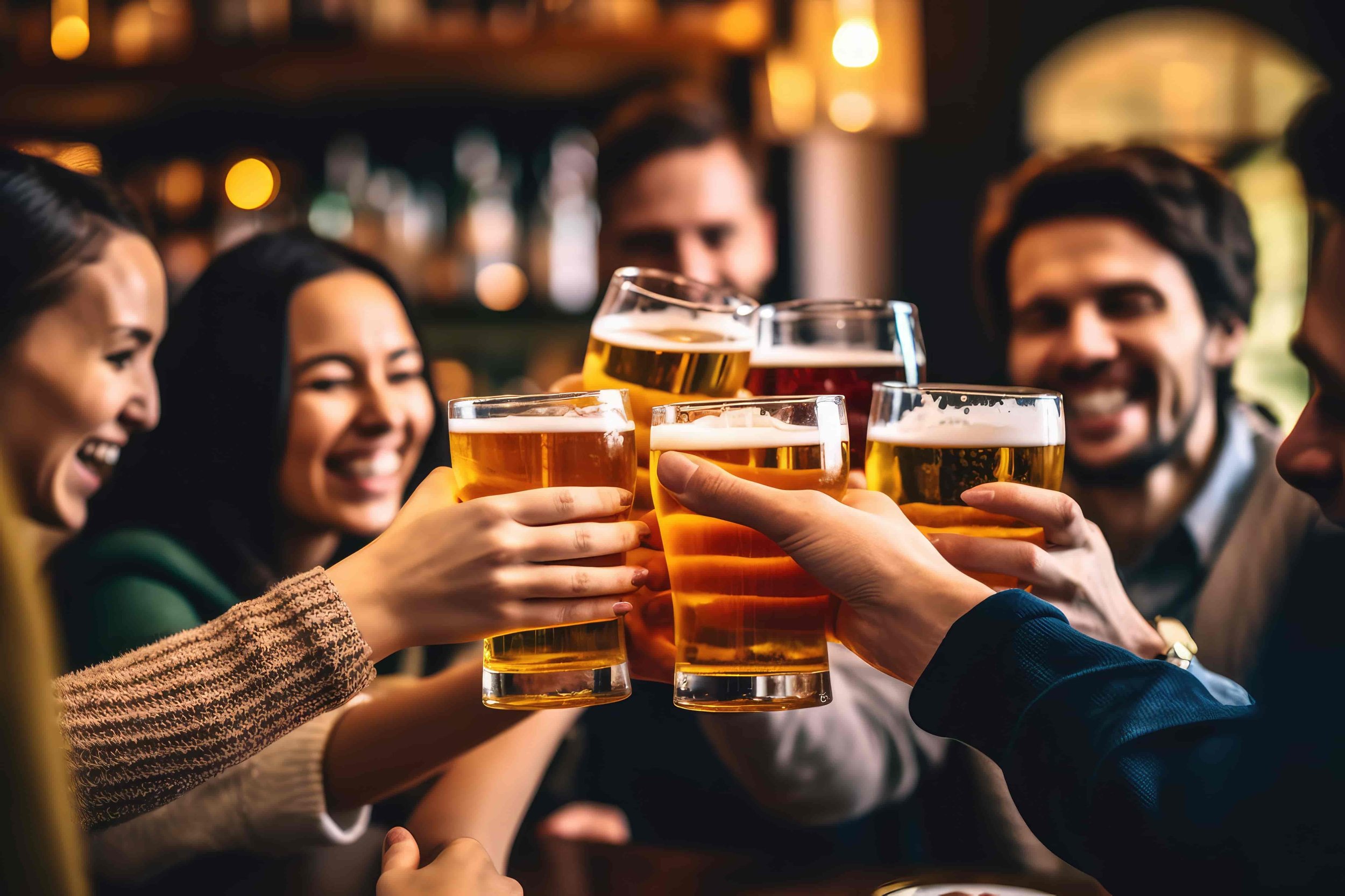 People drinking Beer